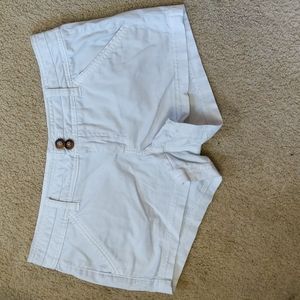BKE White Women Shorts